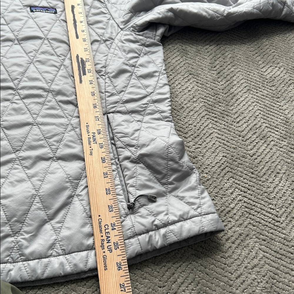 Patagonia Women's MICRO PUFF JACKET Down Puffer Feather Prima Loft Gray Size XL - Picture 9 of 10